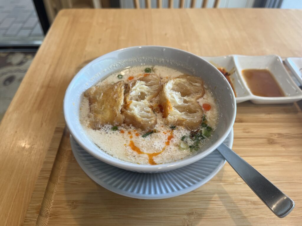 豆神家の鹹豆漿(シェントウジャン)