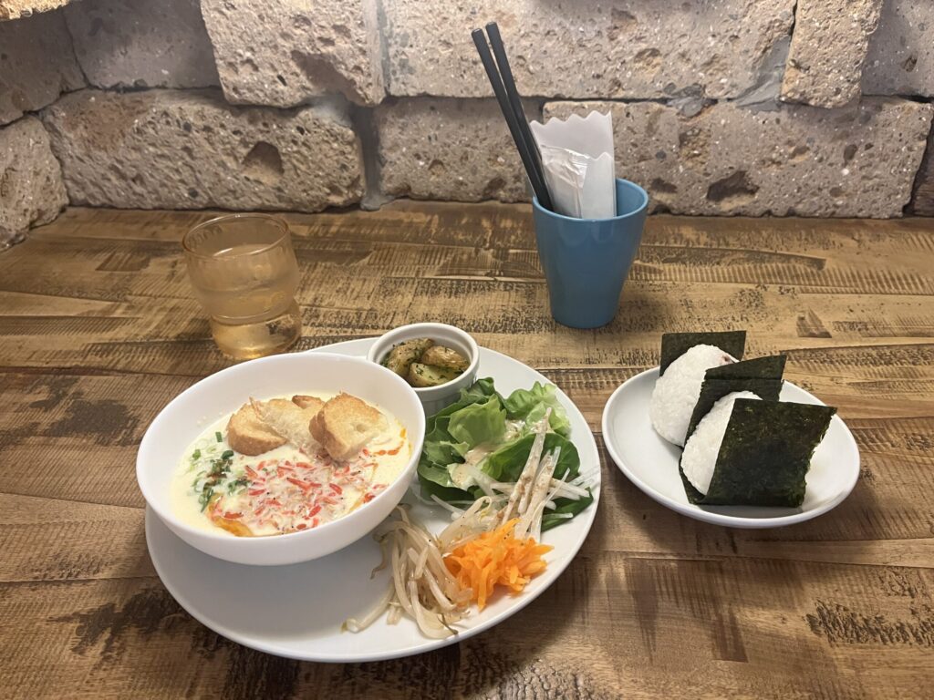 マルタスカフェのシェントウジャンのワンプレート